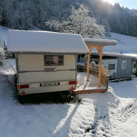 Leihwohnwagen Camping-Aach Oberstaufen Exterior foto
