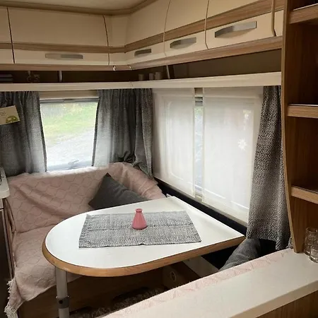 Leihwohnwagen Camping-Aach Oberstaufen Exterior foto
