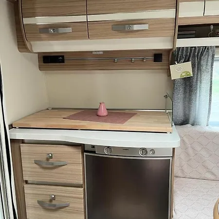 Leihwohnwagen Camping-Aach Oberstaufen Exterior foto